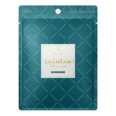 LULULUN PRECIOUS FACE MASK GREEN BALANCE 7SHEETS