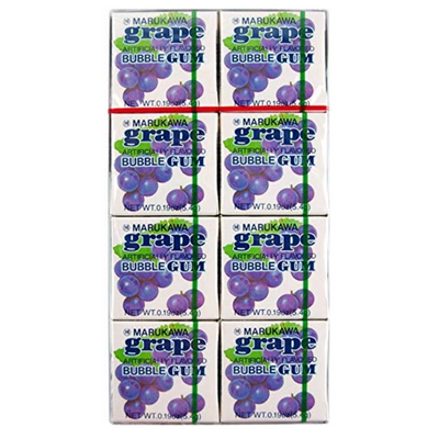 MARUKAWA GRAPE GUM 8P