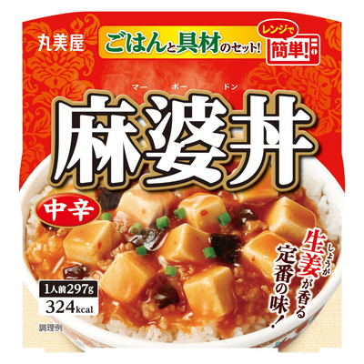 MARUMIYA MAPO TOFU CHICKEN MED SPICY WITH RICE 1P