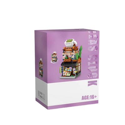 MINI BUILDING BLOCK TOY MATCHA SHOP