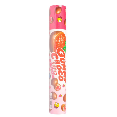 MEIJI GUMMY CHOCO STRAWBERRY 12M