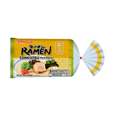 MYOJO NAMA RAMEN TONKOTSU SHOYU 3P