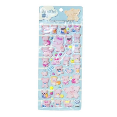 YT-HB144 YUMMY LOVER CHUBBY BEAR STICKER