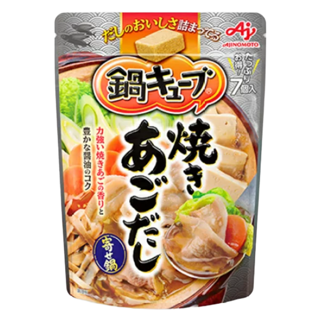 **AJINOMOTO NABE CUBE YAKI AGO DASHI 7P Reg5.89