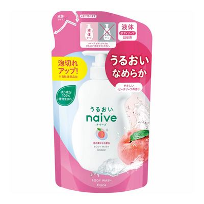 NAIVE BODY SOAP PEACH RFILL