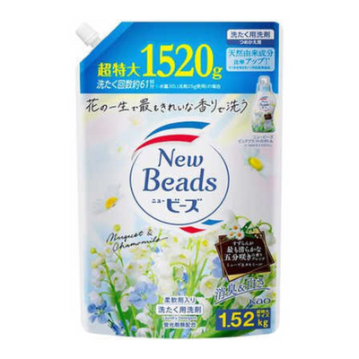 KAO NEW BEADS DETERGENT PURE CRAFT REFIL XL 1520G