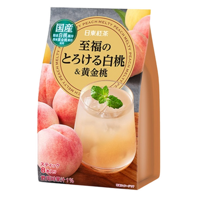 NITTO MELTY PEACH TEA 8 STKS
