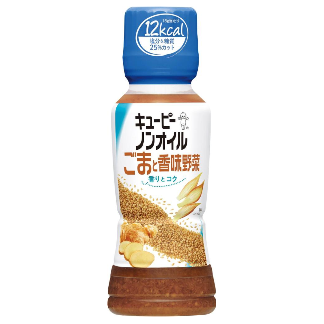 ★QP NON-OIL SESAME VEGE DRESSING 180 ML