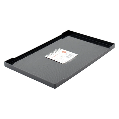 NON-SLIP TRAY BLACK 25.5×16CM
