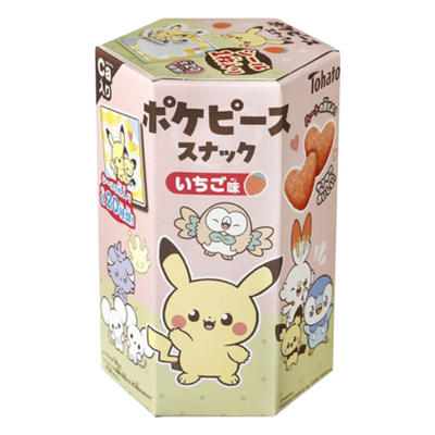 TOHATO POKEPEACE CORN SNACK POKEMON STRAWBERRY