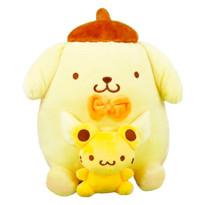 SANRIO STUFFED TOY POMPOMPURIN W/SCONE 25CM