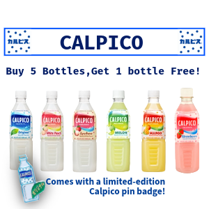 CALPICO SALE BUY5 GET 1 FREE W/FREE BAG AND PIN