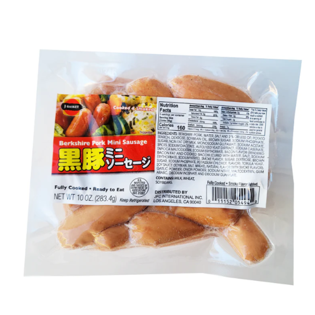JFC KUROBUTA MINI SAUSAGE – HANAMARU JAPANESE MARKETPLACE