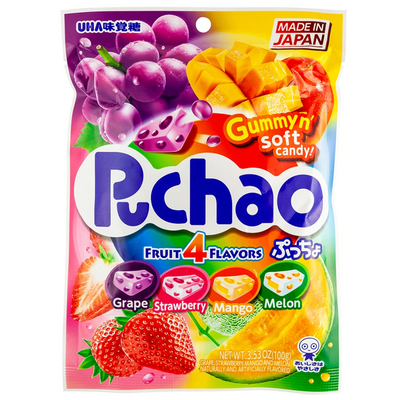 UHA MIKAKUTO PUCHAO FRUIT 4FLV 3.53OZ