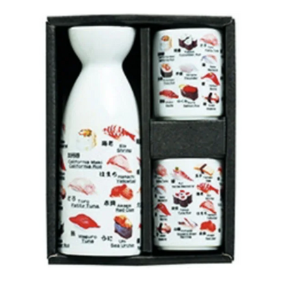 SAKE SET SUSHI