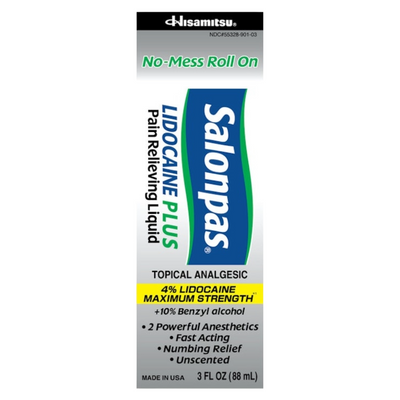 SALONPAS LIQUID LODPCAINE PLUS 3 FL OZ