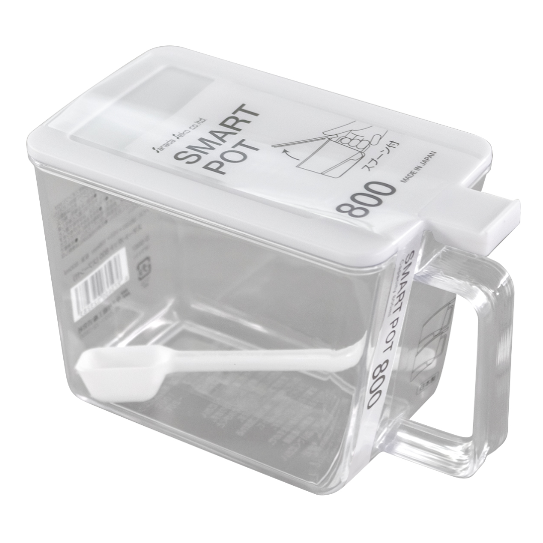 SANADA SMART POT 800ML WHITE 8 X 15.5 X 10.8 CM W – HANAMARU