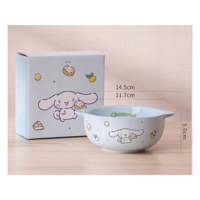 SANRIO CINNAMOROLL CERAMIC BOWL 12.7X6.8CM