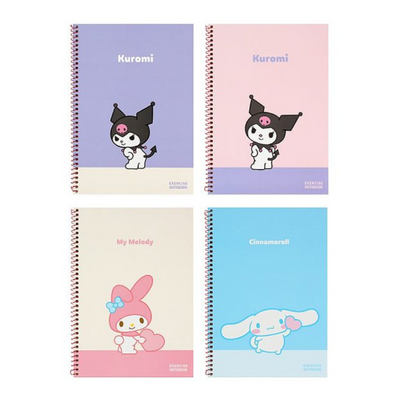 SANRIO LINELESS NOTE KUROMI