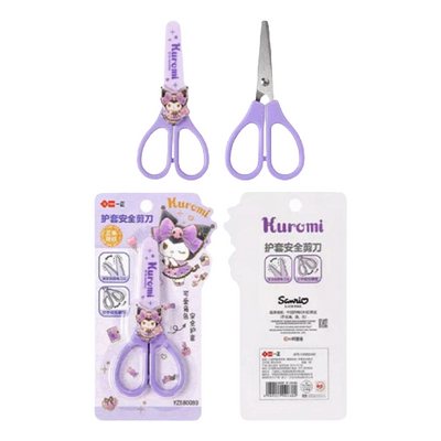 SANRIO SCISSORS W/PROTECTIVE CASE KUROMI