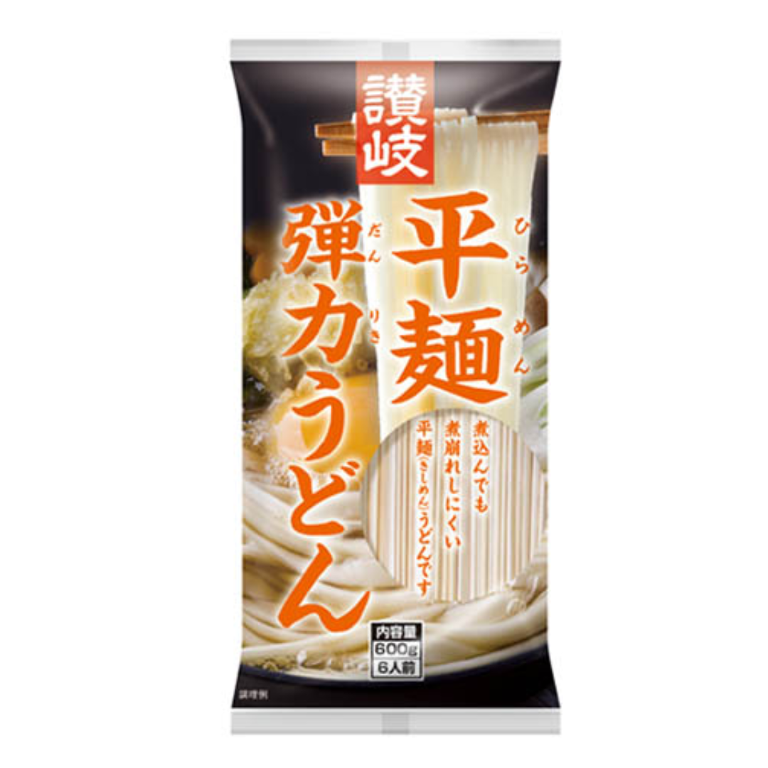 ★SANUKISHISEI HIRAMEN DANRIKI UDON 600G
