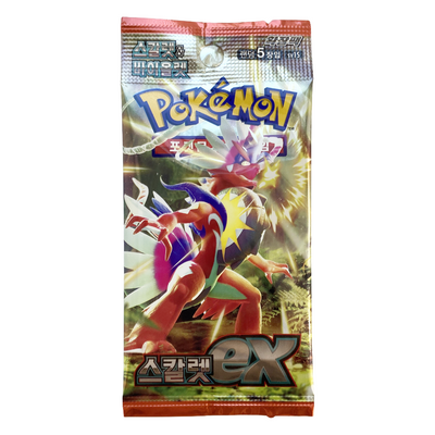 POKEMON CARD SCARLET EX BOOSTER 5P