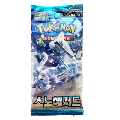 POKEMON CARD SCARLET&VIOLET SNOW HAZARD 5P