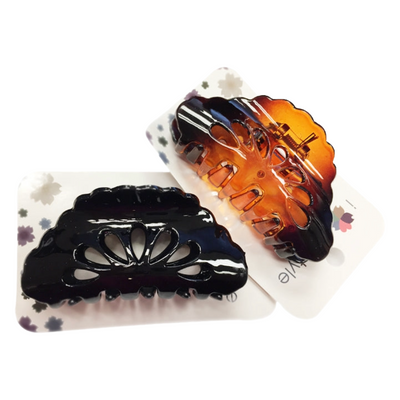 HAIR ACC HAIR CLAW FLORAL 1P