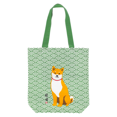 FRIENDSHILL A4 TOTE BAG SEIGAIHA SHIBATA SAN GREEN