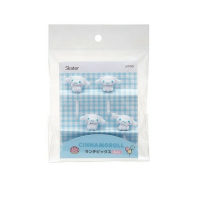 SKATER FOOD PICKS CINNAMOROLL 4P