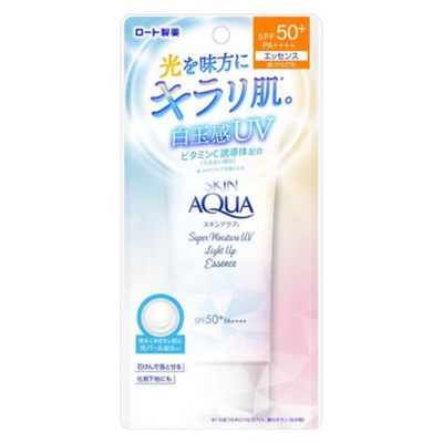 UV ROHTO SKIN AQUA SUPER MOISTURE UV LIGHT UP ESSENCE 70G