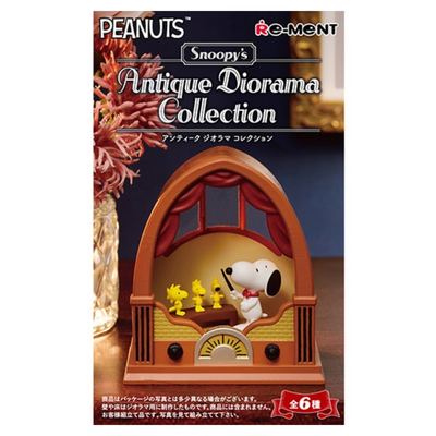 REMENT PEANUTS SNOOPY'S ANTIQUE DIORAMA 1 BLIND BOX