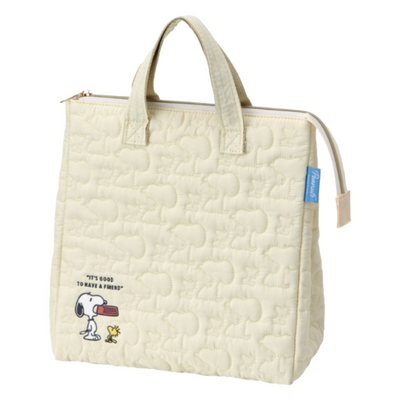 SKATER PEANUT SNOOPY QUILTED LUNCH BAG