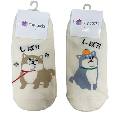 SOCKS SHIBA DOG GIBOON