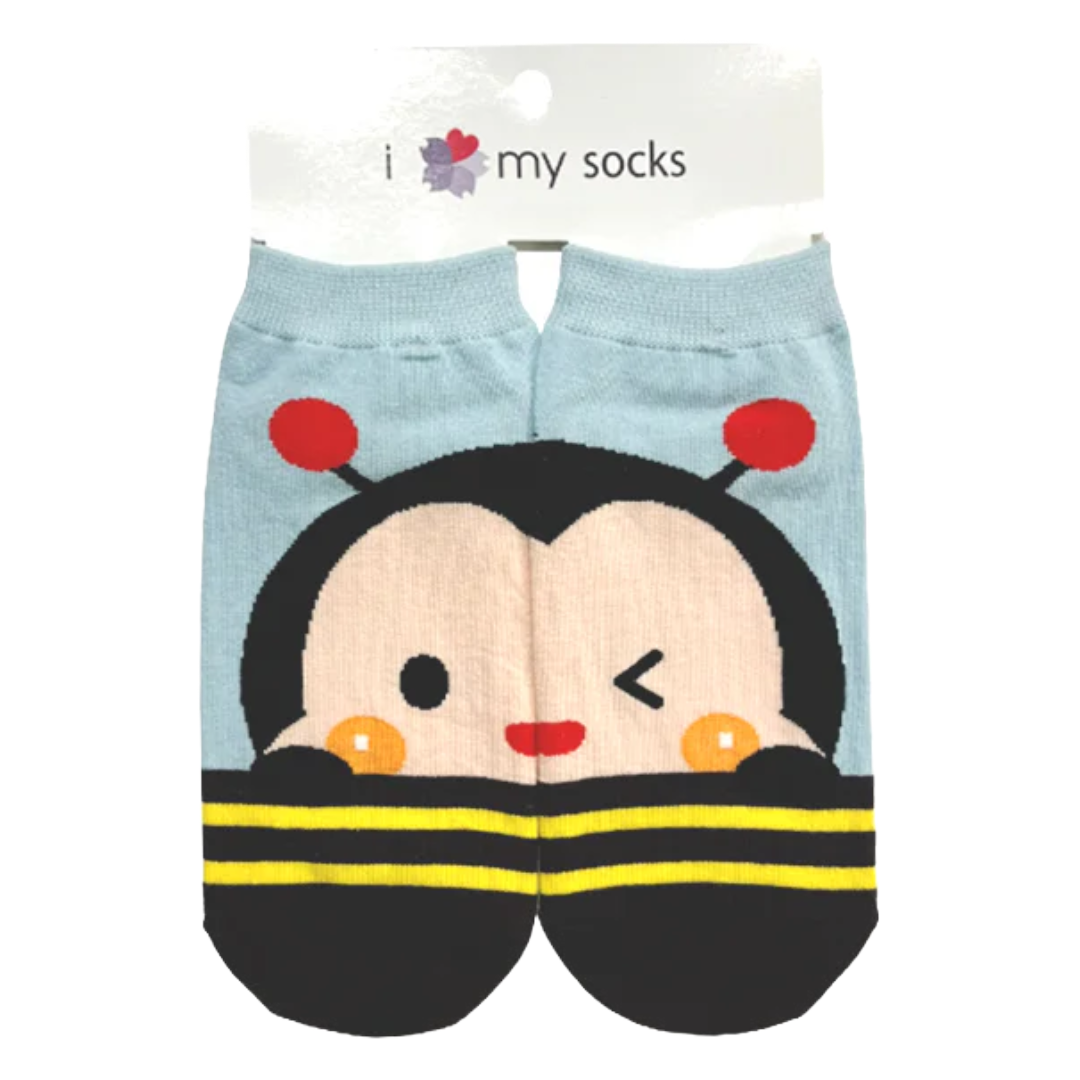 COUPLE SOCKS WINK BEE – HANAMARU JAPANESE MARKETPLACE COUPLE SOCKS WINK BEE – HANAMARU JAPANESE MARKETPLACE