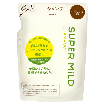 SHISEIDO SUPER MILD SHAMPOO 400ML REFILL