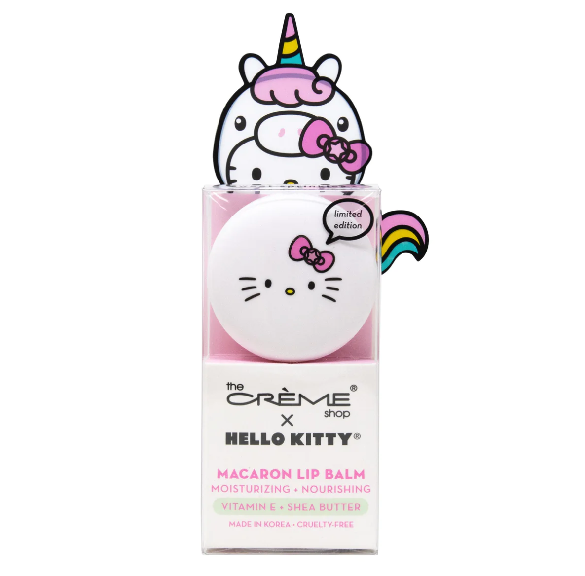 TCS HELLO KITTY MACARON LIP BALM SWEET SPRINKLES – HANAMARU