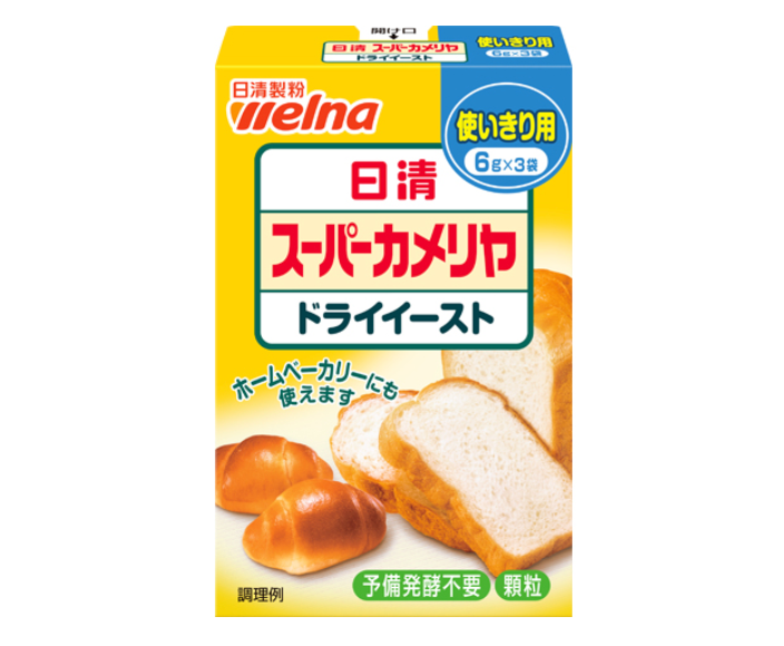 NISSHIN DRY YEAST SUPER CAMELLIA 6GX3P – HANAMARU JAPANESE MARKETPLACE