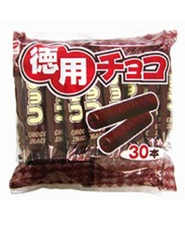 RISKA STICK CORN PUFF CHOCO 30P