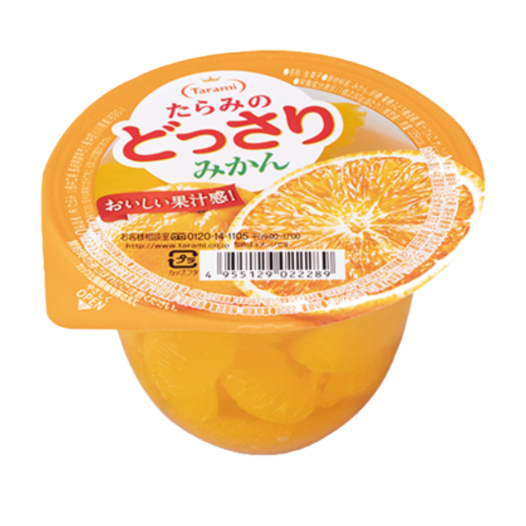 ★TARAMI DOSSARI MIKAN JELLY 230G