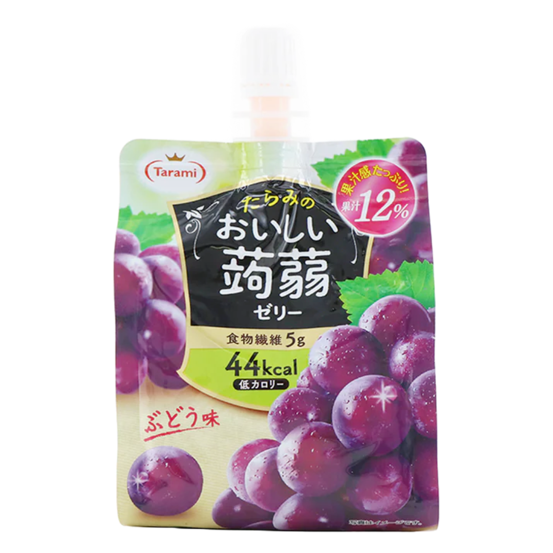 TARAMI JELLY DRINK GRAPE 150G – HANAMARU JAPANESE MARKETPLACE