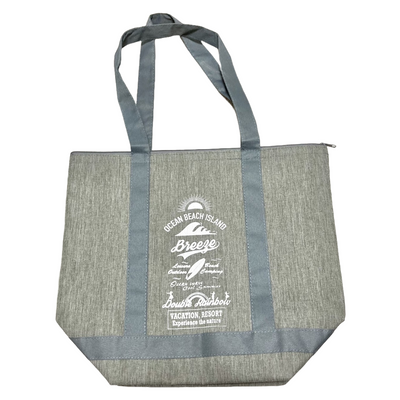 COOLER TOTE BAG GRAY 40×33×19CM
