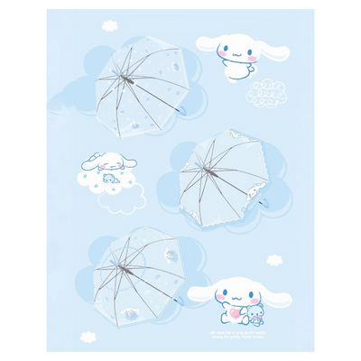 SANRIO CINNAMOROLL TRANSPARENT UMBRELLA