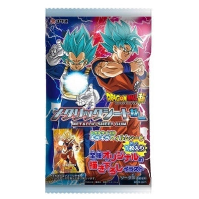 DORAGON BALL METALLIC GUM STICKER