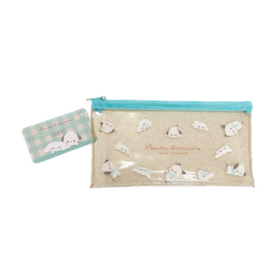 SANRIO GLITTER POUCH CINNAMOROLL POCHACCO