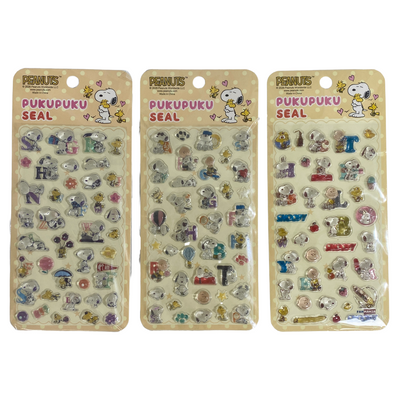 BONBON DROP PUKUPUKU STICKER PEANUTS SNOOPY