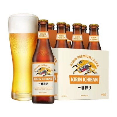 KIRIN ICHIBAN BEER 6 BTL