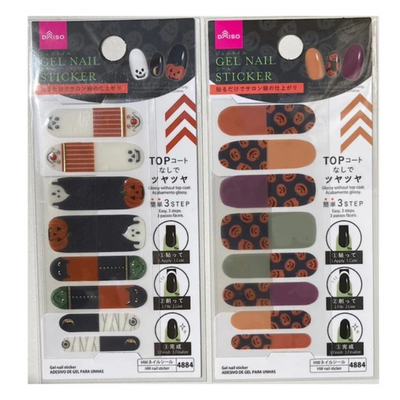 GEL NAIL STICKER HALLOWEEN POP