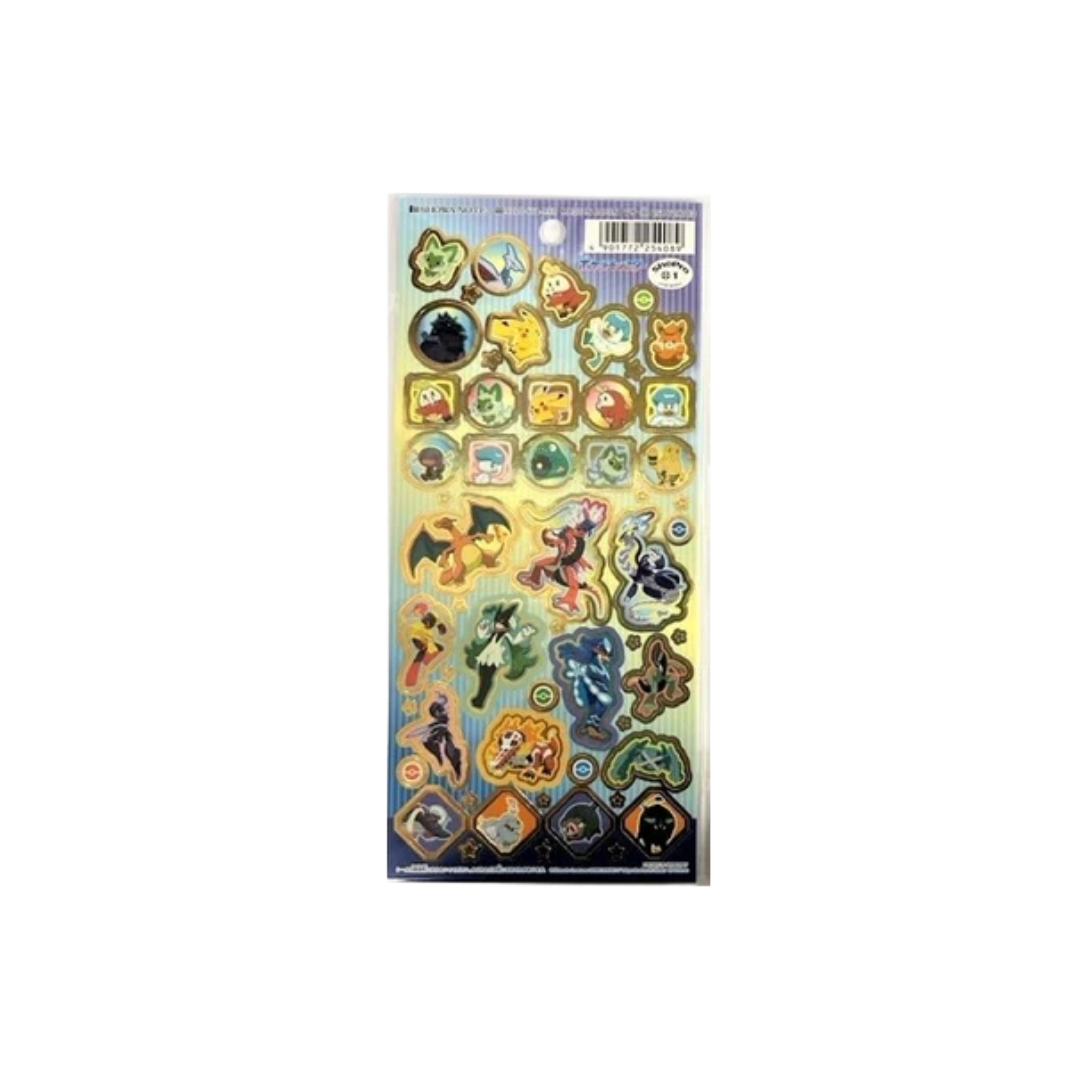 POKEMON SHINING GOLDEN STICKER