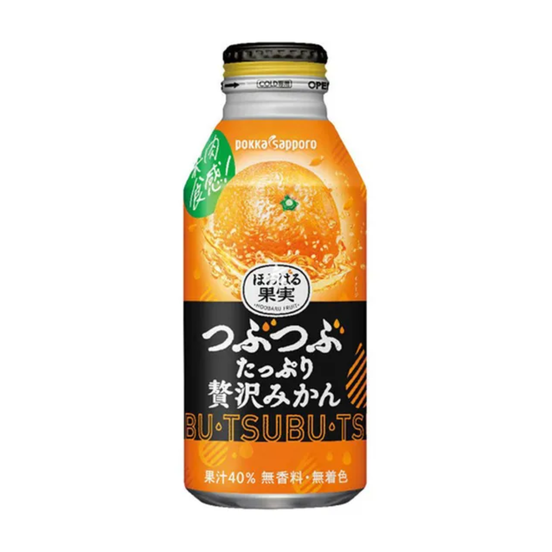 ☆POKKA SAPPORO TSUBU TAPPURI ZEITAKU MIKAN – HANAMARU JAPANESE